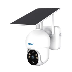 1080P Hd Solar Camera With Wifi Two-Way Voice Motion Detection Night Vision & Tf Card Support