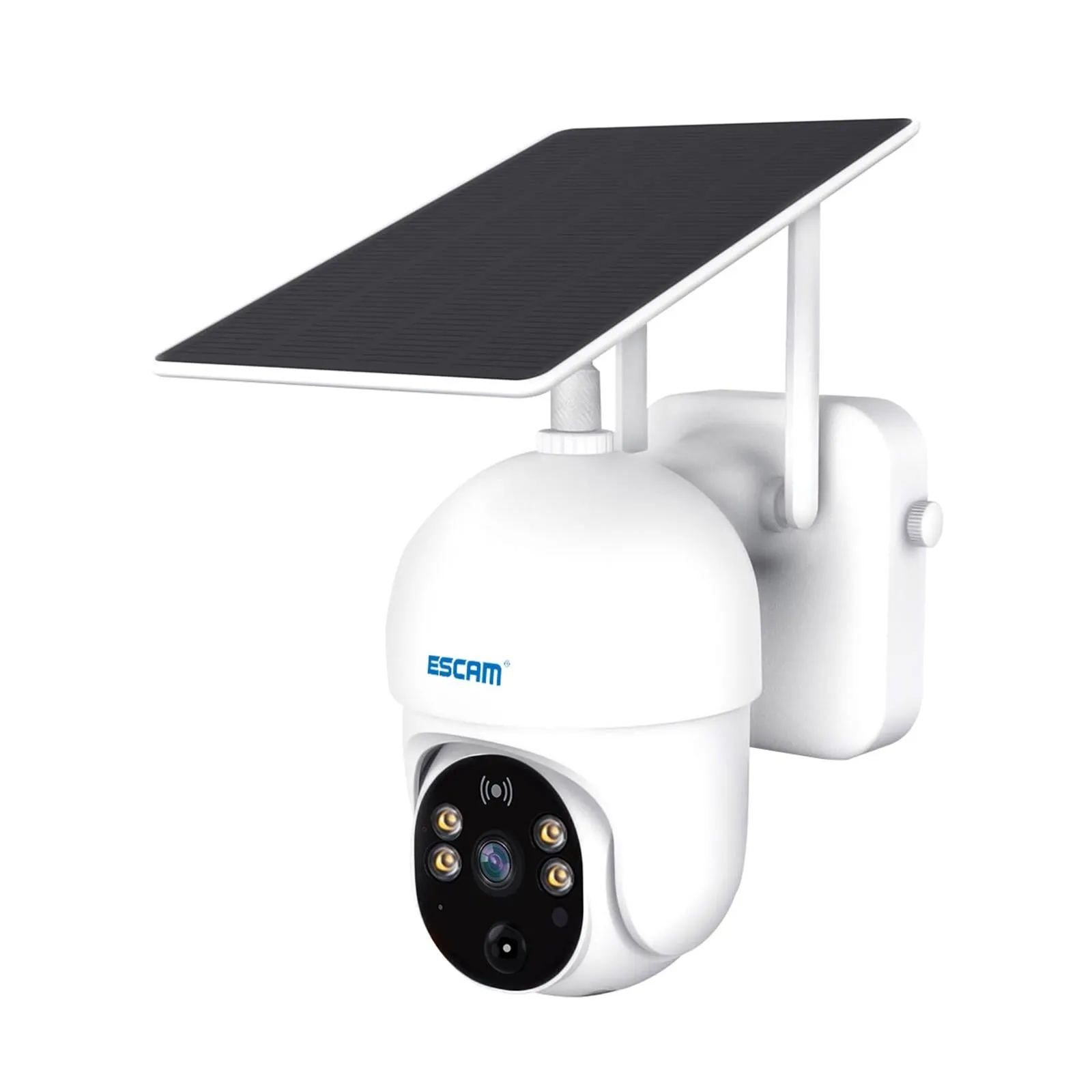 1080P Hd Solar Camera With Wifi Two-Way Voice Motion Detection Night Vision & Tf Card Support