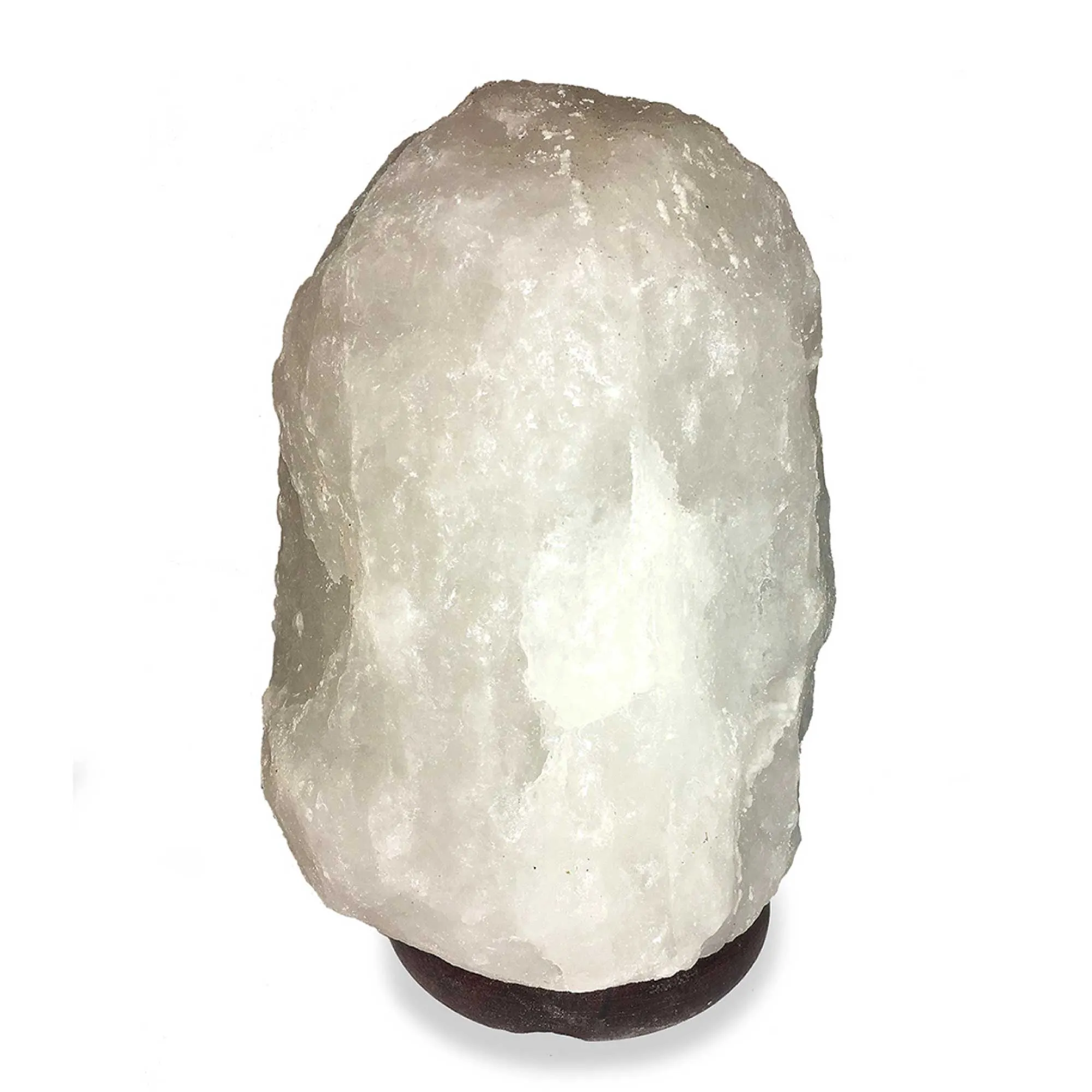 12V 12W 1-2 kg Himalayan White Salt Lamp | Natural Crystal Rock Unique Shape Lamp