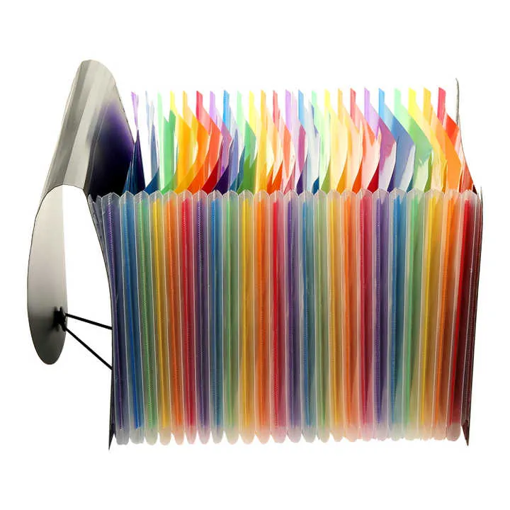 24 جيب مكتب الموردين A4 توسيع ملف قوس . 24 Pocket Office Suppliers A4 Expanding Rainbow