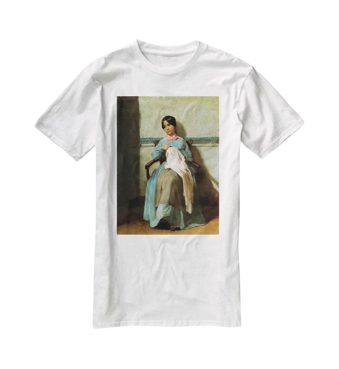 A Portrait of Lonie Bouguereau By Bouguereau T-Shirt