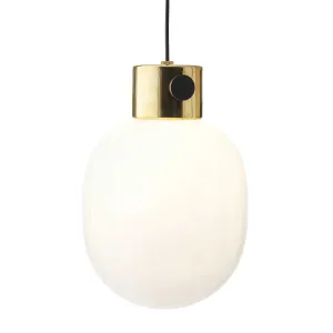 Audo JWDA Metallic Pendant Lamp, Polished Brass