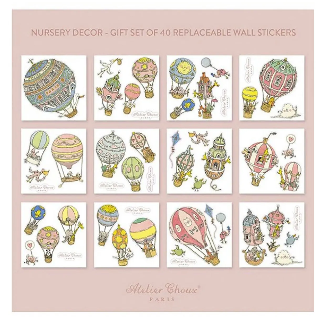 Baby Nursery Pack Wall Stickers