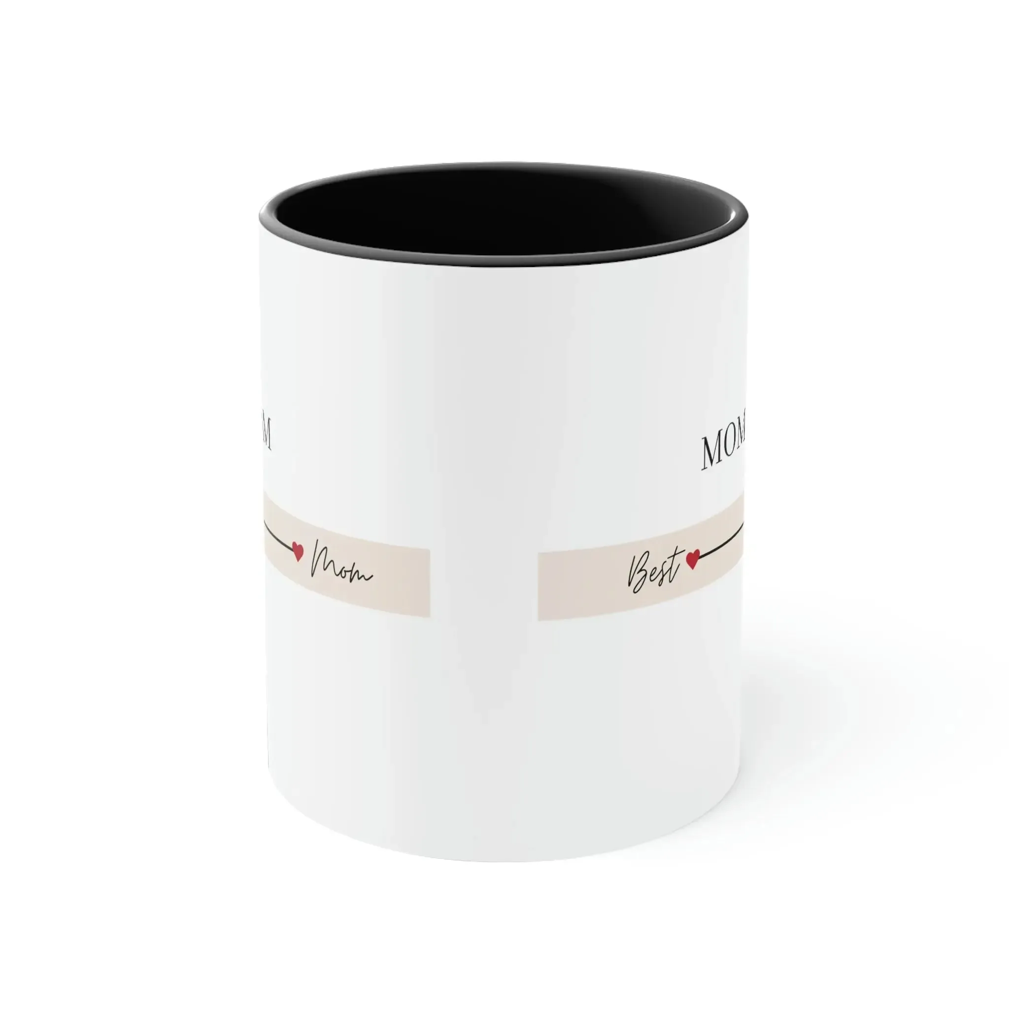 Best Mom Coffee Cup, Mothers Coffee Cup-Accent Coffee Mug, 11oz, gift for her, holiday gifts, mom gift