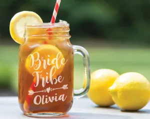 Bride Tribe Personalized Mug Wedding Party Favor Cup Bridal Party Gift Bachelorette Bridesmaid Gifts Team Bride Destination Wedding Favors