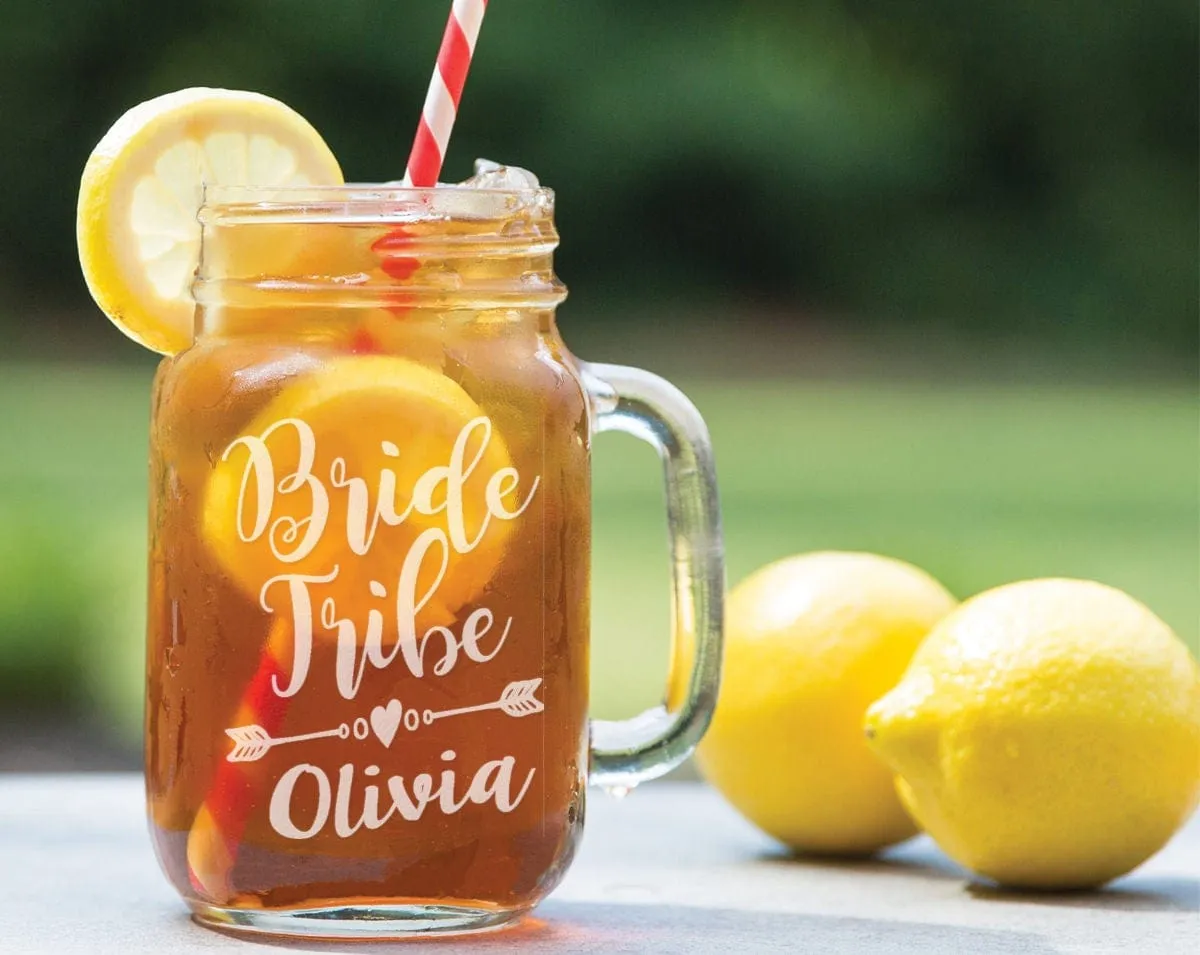 Bride Tribe Personalized Mug Wedding Party Favor Cup Bridal Party Gift Bachelorette Bridesmaid Gifts Team Bride Destination Wedding Favors