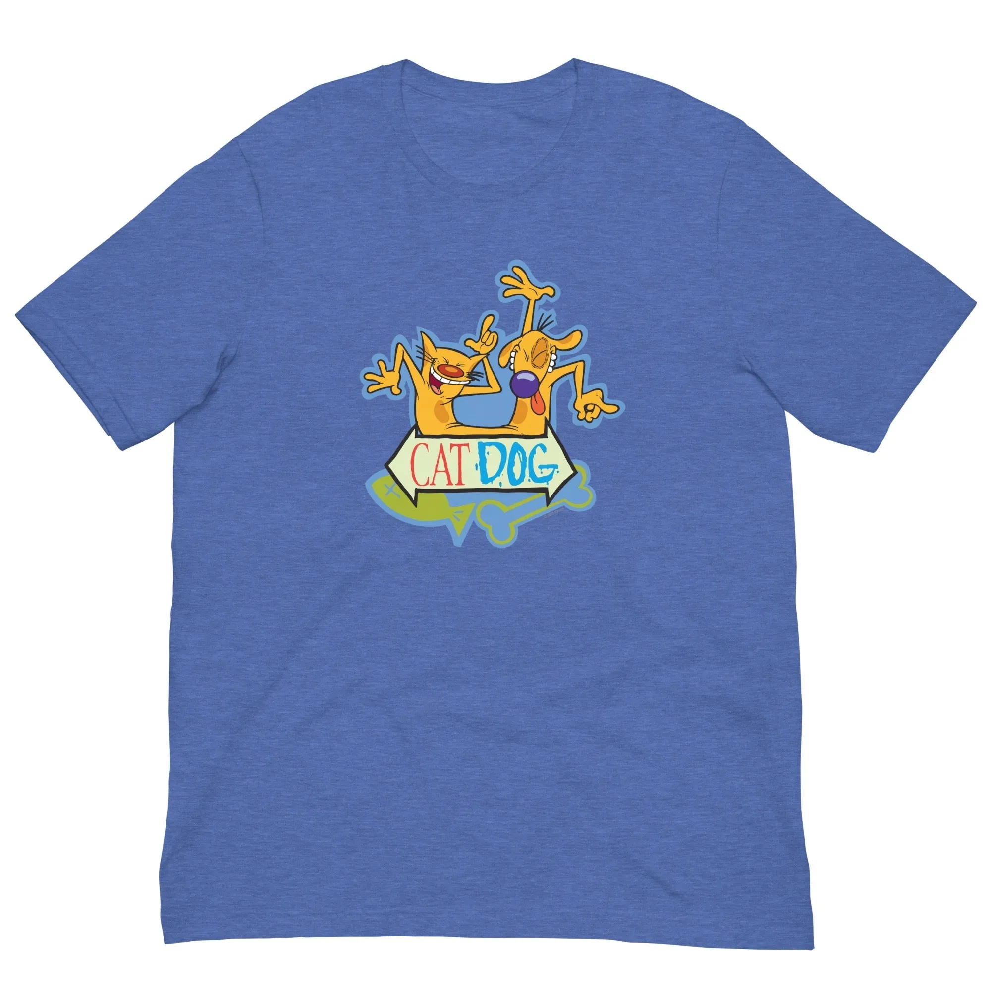 CatDog Dance Adult Short Sleeve T-Shirt