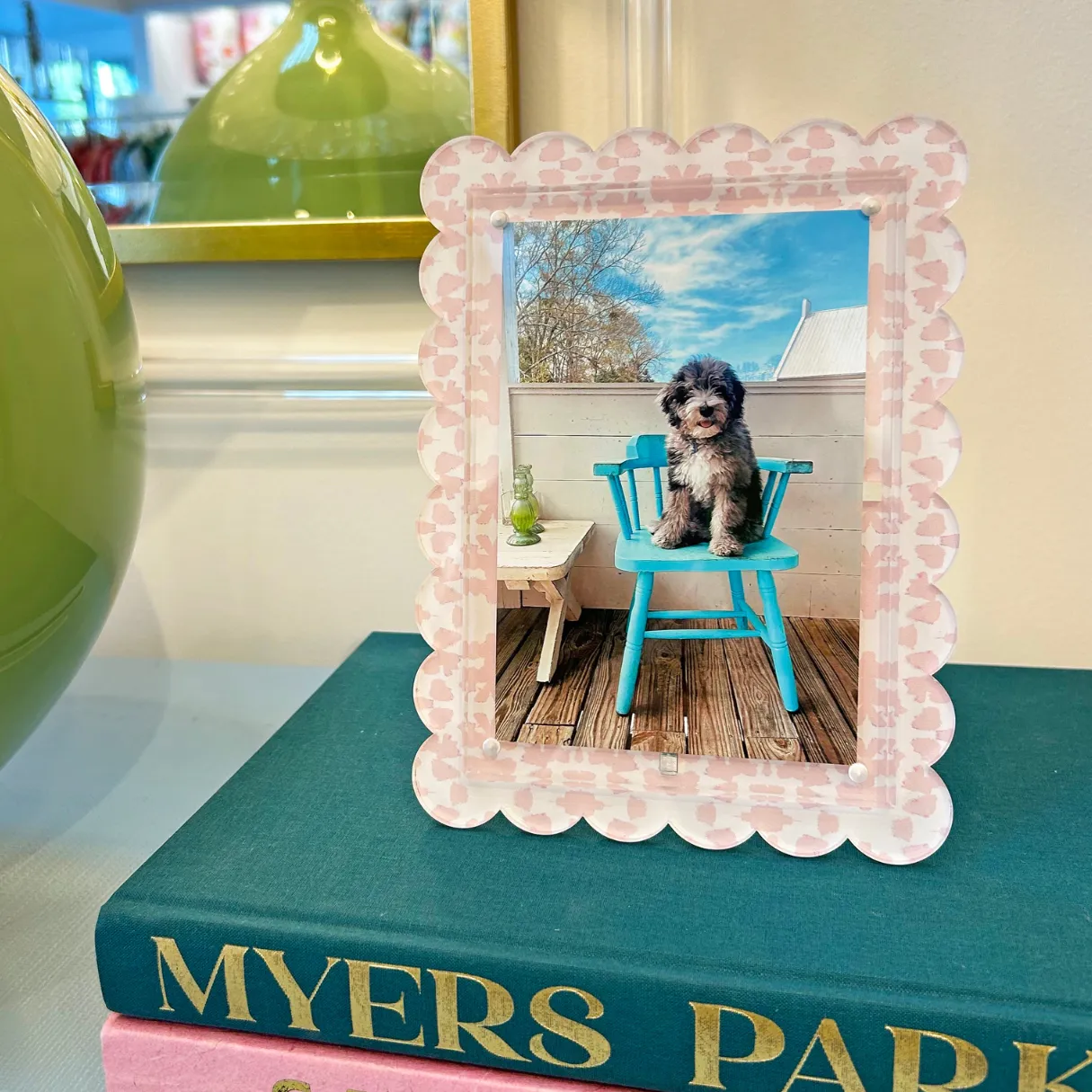 Chintz Rose Acrylic Picture Frame: One Size