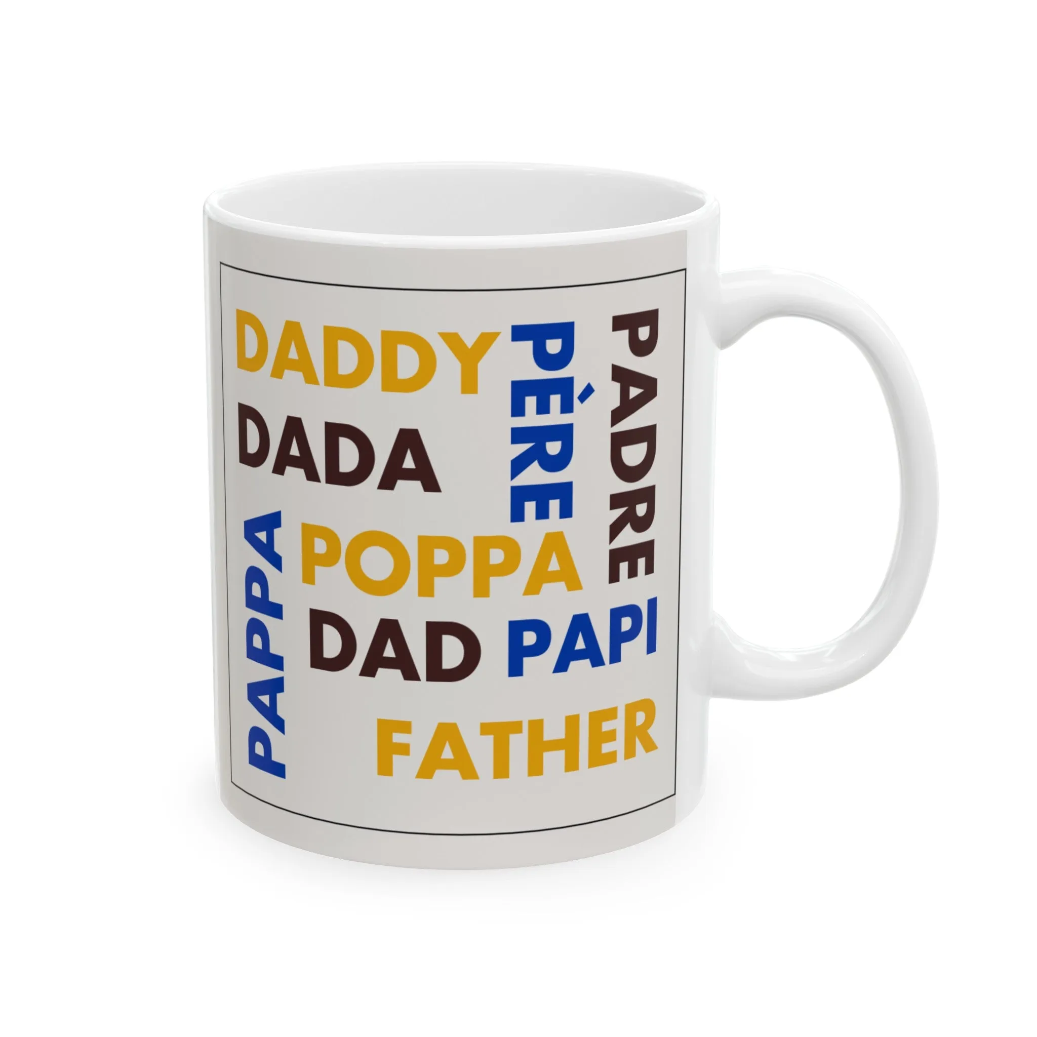Dada Poppa Mug, (11oz, 15oz)