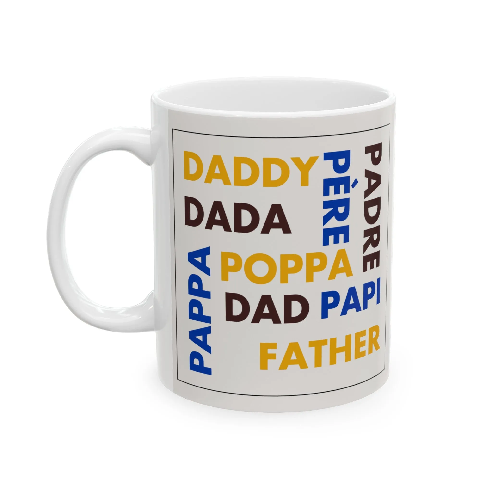 Dada Poppa Mug, (11oz, 15oz)