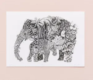 Deep Jungle Giclée Print