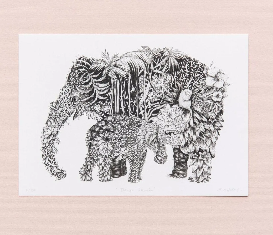 Deep Jungle Giclée Print