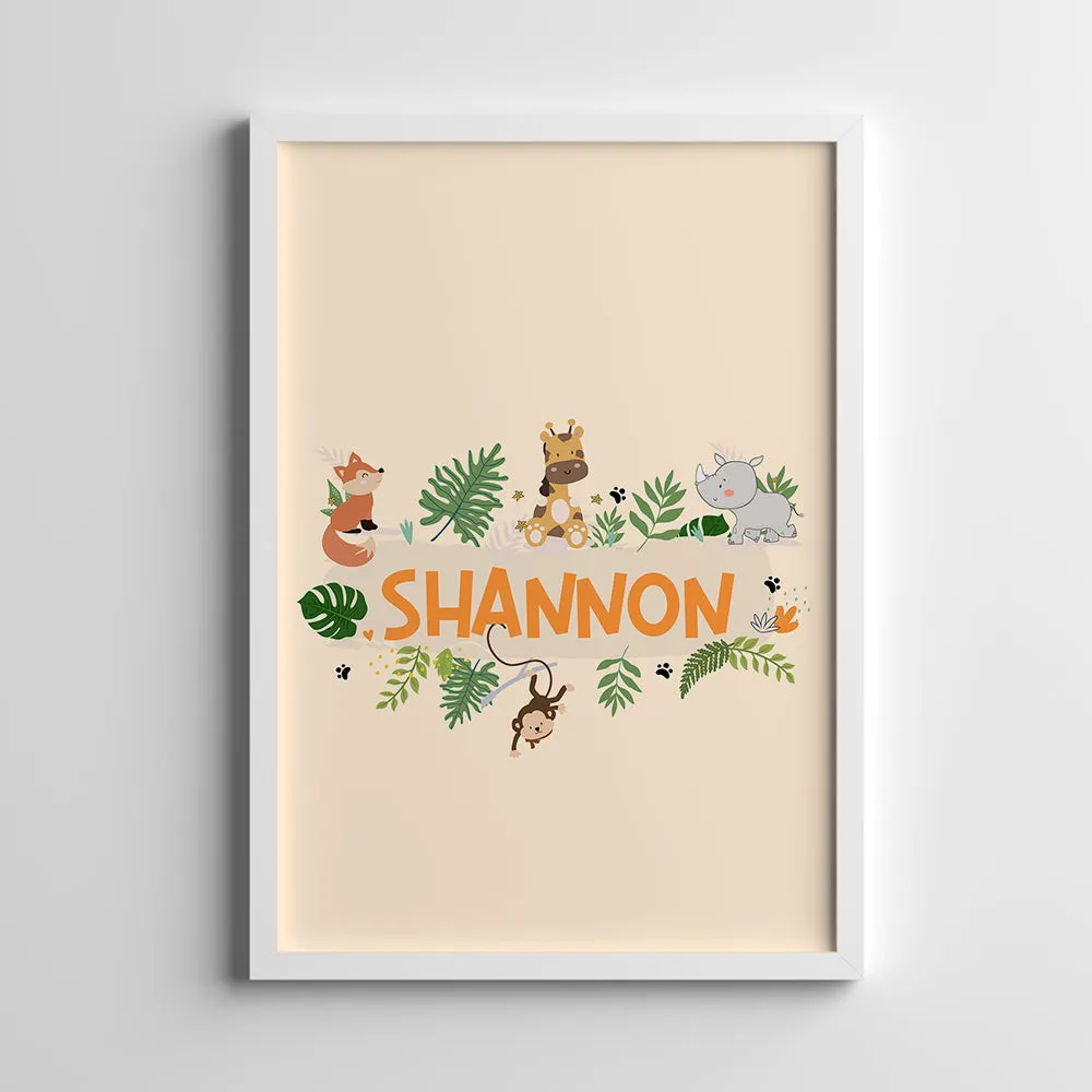 Doodle's Wall Frames - Baby Animals (Set Of 3) Style 1