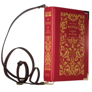 Emma Book Cover Crossbody Bag