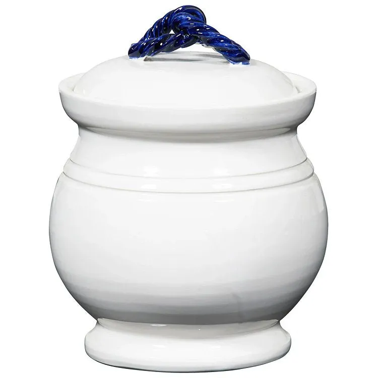 Italian Ceramic Nautical Canister Set