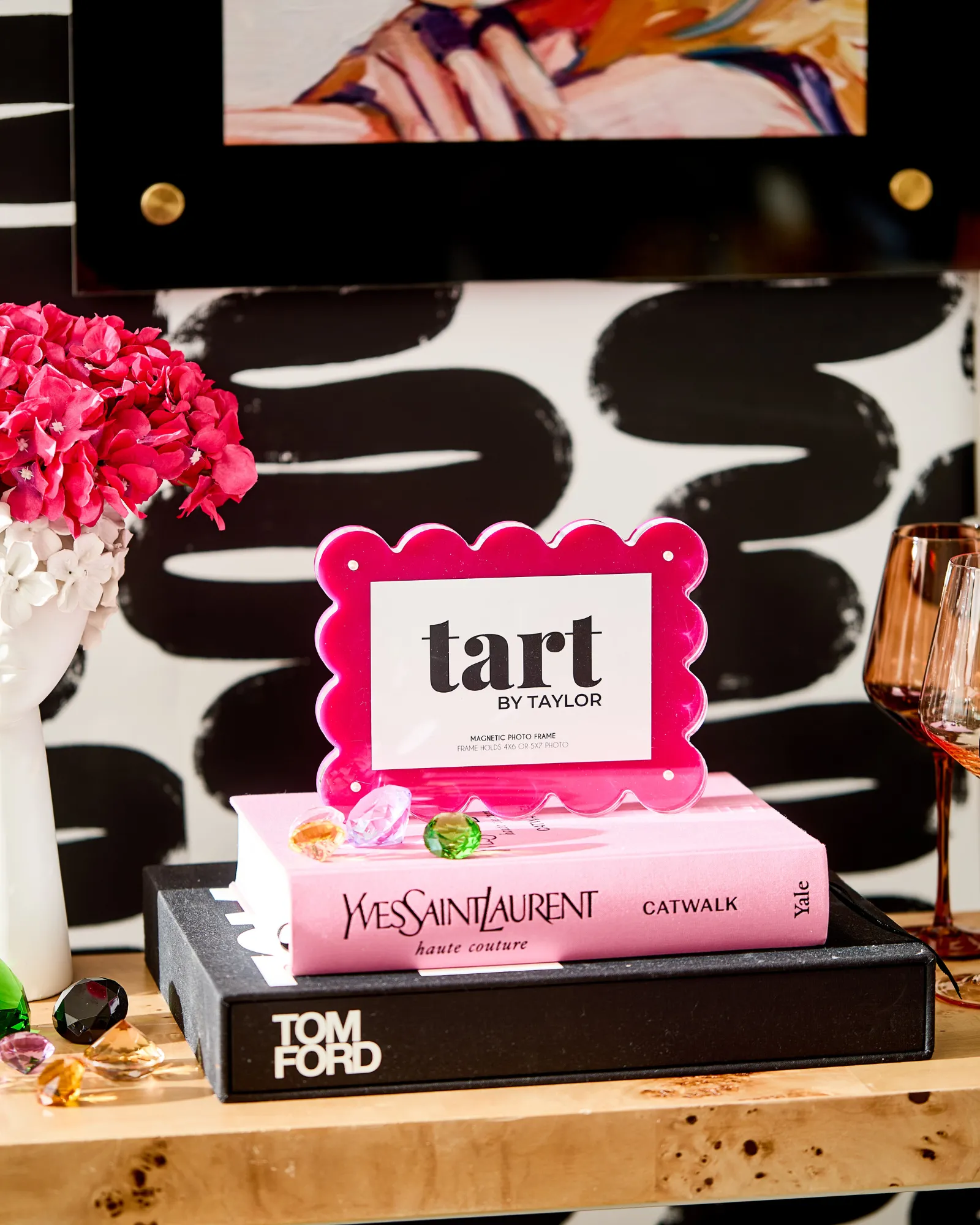 Magenta Acrylic Picture Frame