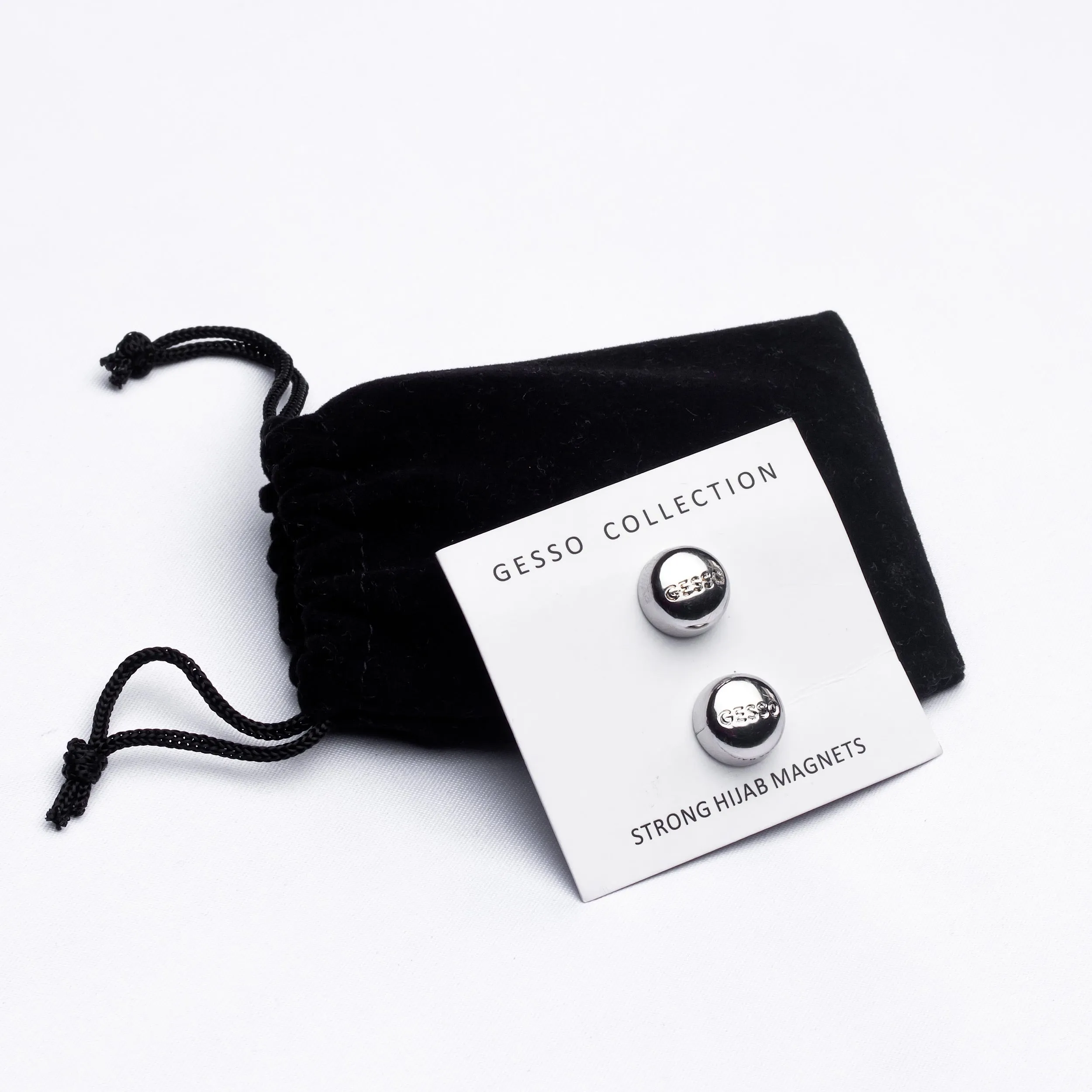 MAGNET PINS SILVER
