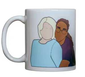 Martha and Snoop | The Icon Series Mugs | Coffee Cup | Hand printed original artwork mugs |