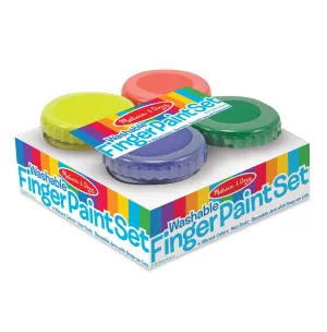 Melissa & Doug Washable Finger Paint Set