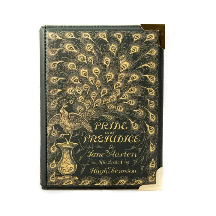 Pride and Prejudice Book Cover Crossbody Bag