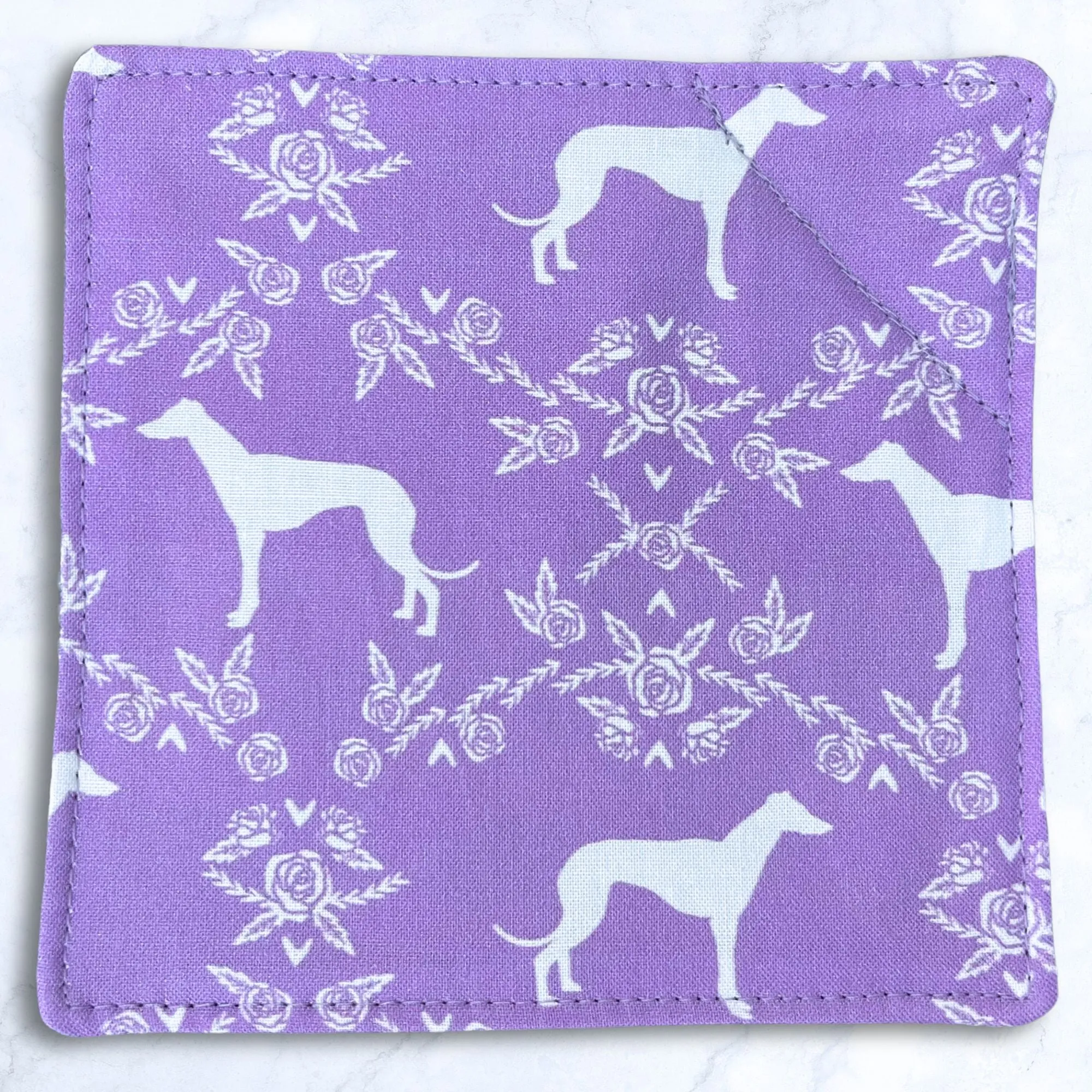 Rosette Greyhounds Lavender Jar Gripz Jar Opener