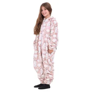 Snuggs Kids Blanket Onesie Cashmere Polar Bear