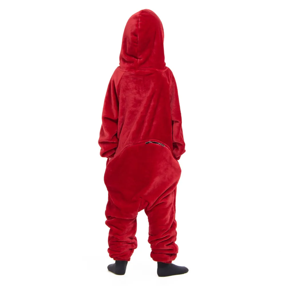 Snuggs Kids Blanket Onesie Christmas Red