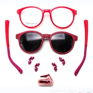 Soft Silicon Kids Flexible -نظارات أطفال