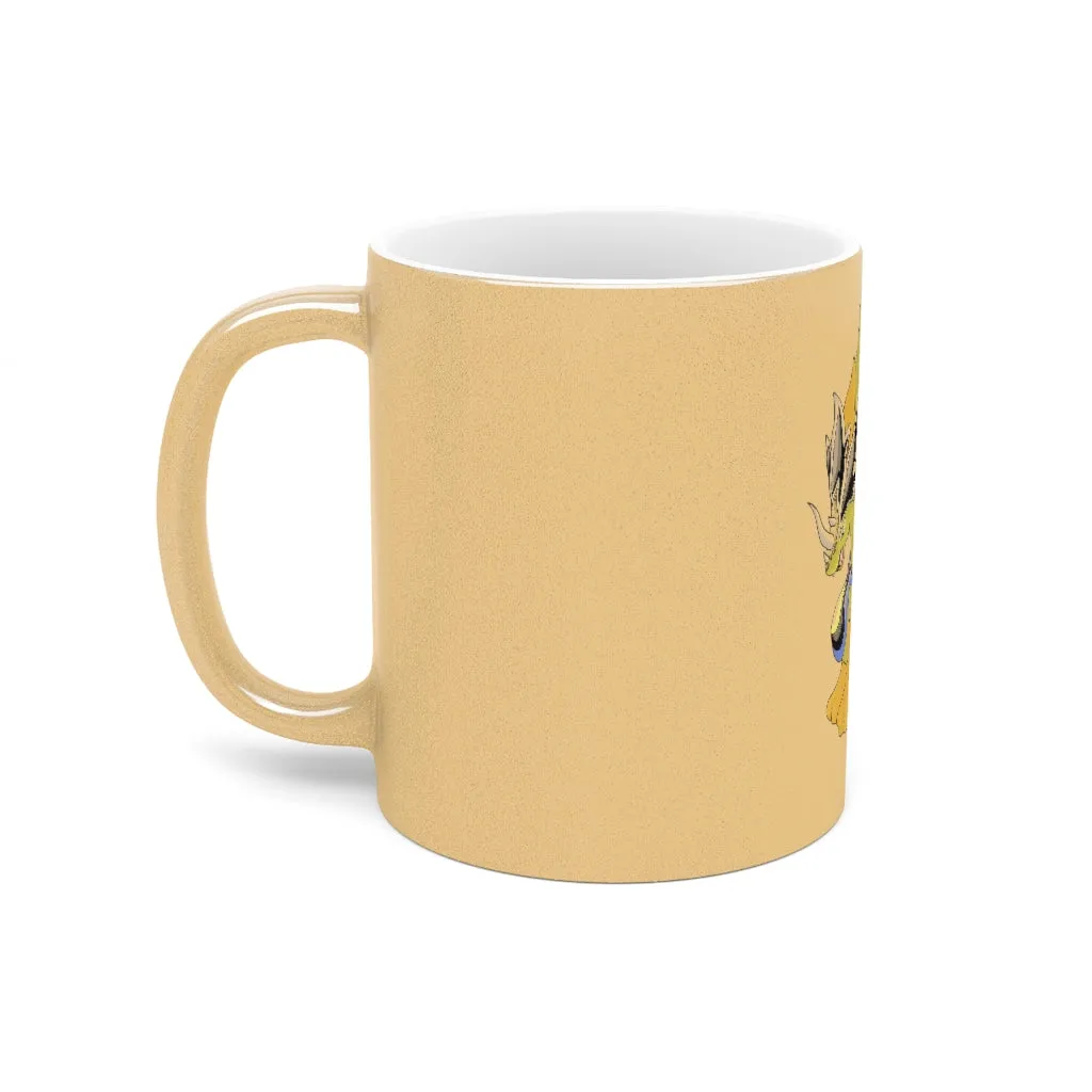 Sporecheila Metallic Mug (Silver / Gold)