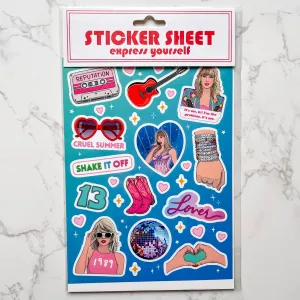 Sticker Sheet - Swiftie