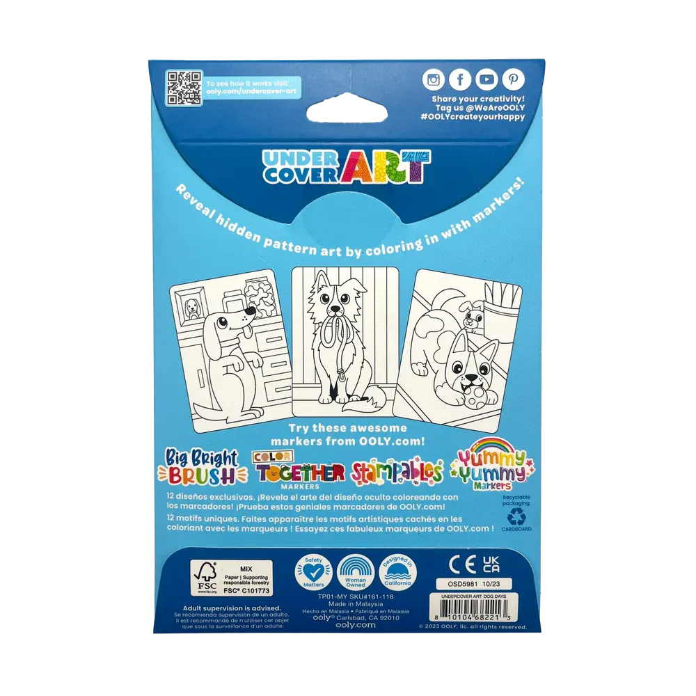 Undercover Art Activity, Dog Days