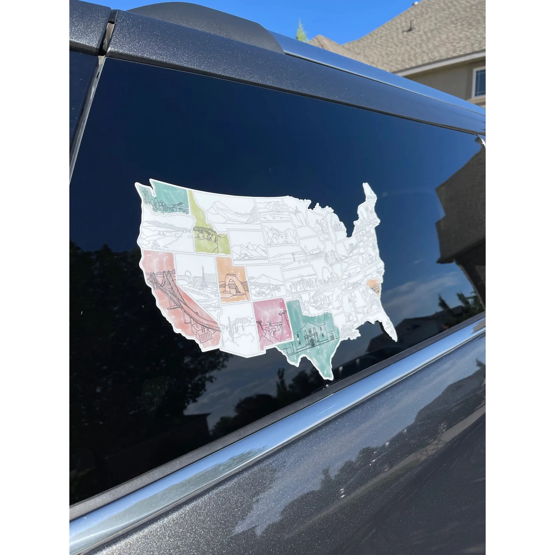USA RV Sticker by Waypoint Wanders