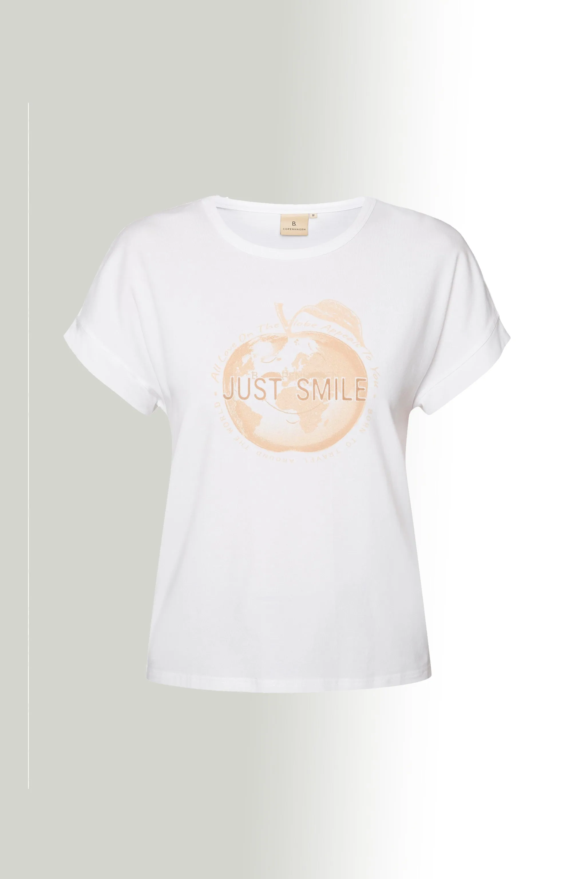 White T-shirt with Print
